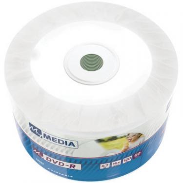 Диск DVD MyMedia DVD-R 4.7GB 16X Wrap Printable 50шт Фото