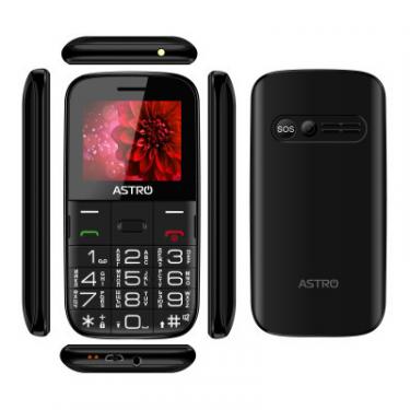 Мобильный телефон Astro A241 Black Фото 2
