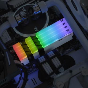Модуль памяти для компьютера ThermalTake DDR4 16GB (2x8GB) 3600 MHz Toughram White RGB Фото 1