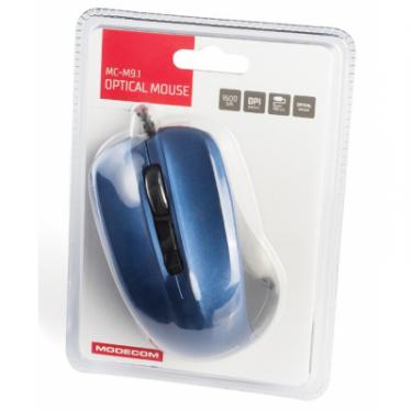Мышка Modecom MC-M9.1 USB Blue Фото 4