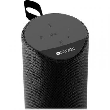 Акустическая система Canyon Portable Bluetooth Speaker Black Фото 2