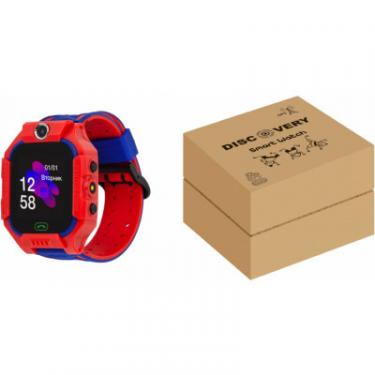 Смарт-часы Discovery iQ5000 Camera LED Light Red Kids smart watch-phone Фото 2