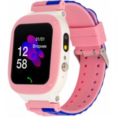 Смарт-часы Atrix iQ2200 IPS Cam Flash Pink Kids smart watch-phone, Фото