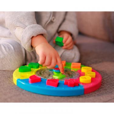 Развивающая игрушка BeBeLino Часы-пазл с лабиринтом и сортером Фото 5