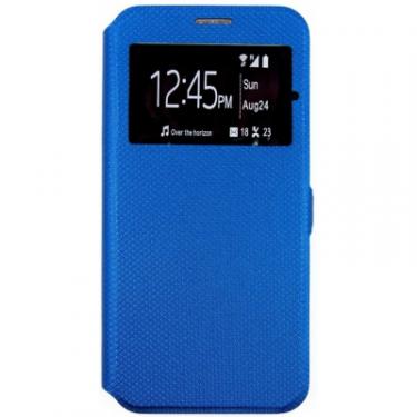Чехол для мобильного телефона Dengos Flipp-Book Call ID Vivo X50, blue (DG-SL-BK-271) Фото