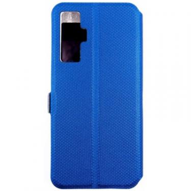 Чехол для мобильного телефона Dengos Flipp-Book Call ID Vivo X50, blue (DG-SL-BK-271) Фото 1