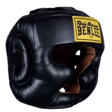 Боксерский шлем Benlee Full Face L/XL Black Фото 1