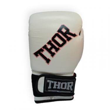 Боксерские перчатки Thor Ring Star 14oz White/Red/Black Фото 2