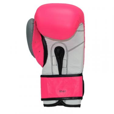 Боксерские перчатки Thor Typhoon 16oz Pink/Grey/White Фото 3