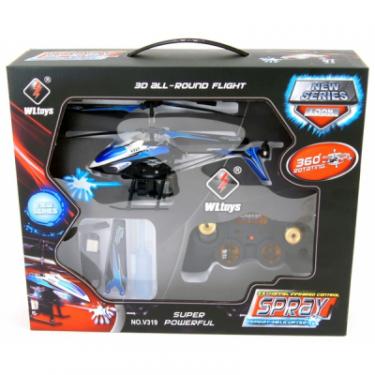 Радиоуправляемая игрушка WL Toys Вертолет с 3-х канальным и/к, гироскопом и водяной Фото 2