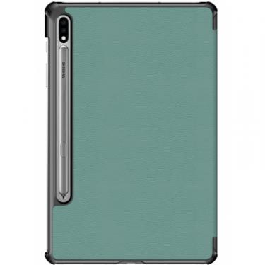 Чехол для планшета BeCover Smart Case Samsung Galaxy Tab S7 Plus Dark Green Фото 1