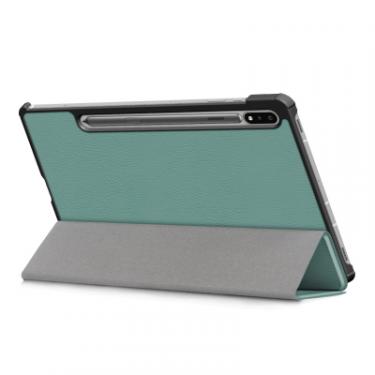 Чехол для планшета BeCover Smart Case Samsung Galaxy Tab S7 Plus Dark Green Фото 3