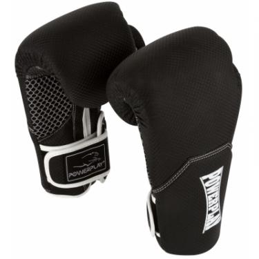 Боксерские перчатки PowerPlay 3011 16oz Black/White Фото 1