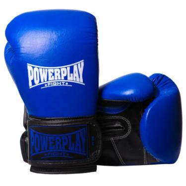 Боксерские перчатки PowerPlay 3015 14oz Blue Фото