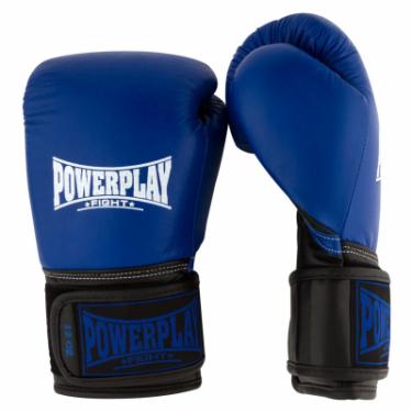 Боксерские перчатки PowerPlay 3015 14oz Blue Фото 1