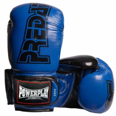 Боксерские перчатки PowerPlay 3017 12oz Blue Фото