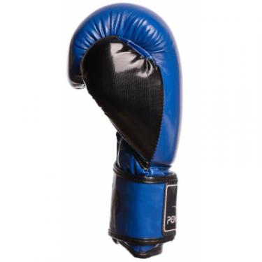 Боксерские перчатки PowerPlay 3017 12oz Blue Фото 1