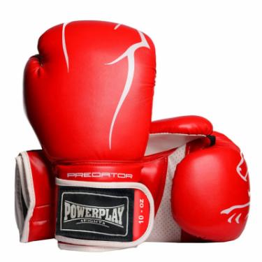 Боксерские перчатки PowerPlay 3018 12oz Red Фото