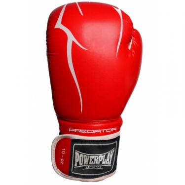 Боксерские перчатки PowerPlay 3018 12oz Red Фото 4
