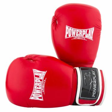 Боксерские перчатки PowerPlay 3019 16oz Red Фото 6
