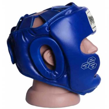 Боксерский шлем PowerPlay 3043 L Blue Фото 2