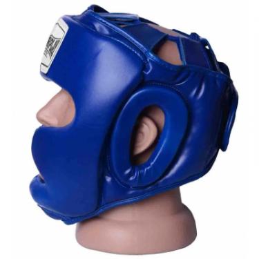 Боксерский шлем PowerPlay 3043 L Blue Фото 3