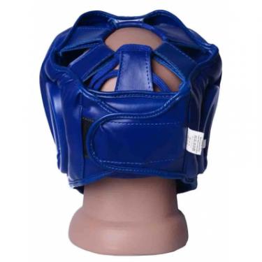 Боксерский шлем PowerPlay 3043 L Blue Фото 4