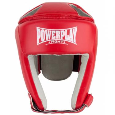 Боксерский шлем PowerPlay 3084 XL Red Фото 1