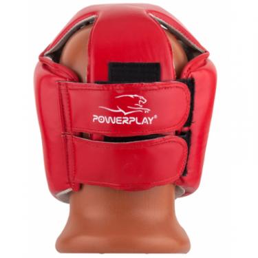 Боксерский шлем PowerPlay 3084 XL Red Фото 3