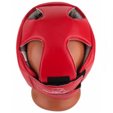 Боксерский шлем PowerPlay 3084 XL Red Фото 4