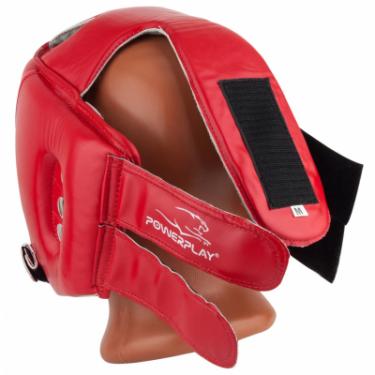 Боксерский шлем PowerPlay 3084 XL Red Фото 5