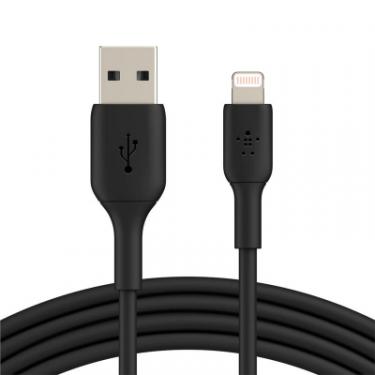 Дата кабель Belkin USB 2.0 AM to Lightning 2.0m PVC black Фото