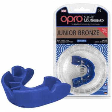 Капа Opro Junior Bronze - Blue Фото