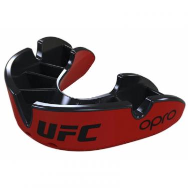 Капа Opro Junior Silver UFC Hologram Red/Black Фото