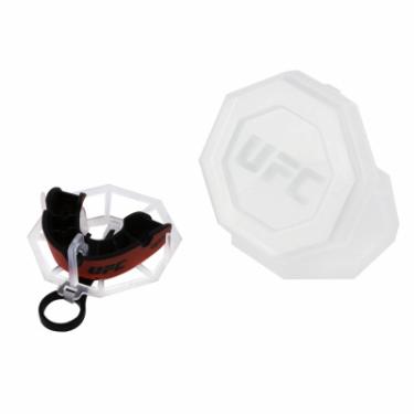 Капа Opro Junior Silver UFC Hologram Red/Black Фото 5