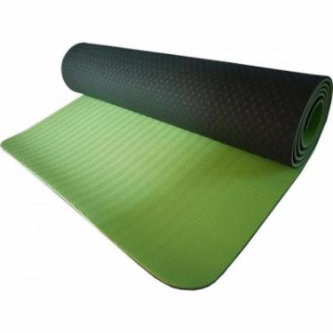 Коврик для фитнеса Power System Yoga Mat Premium PS-4056 Green Фото 2