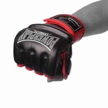 Перчатки для MMA PowerPlay 3058 XL Black/Red Фото 2