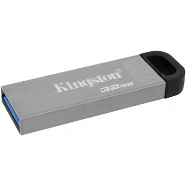 USB флеш накопитель Kingston 32GB DT Kyson Silver/Black USB 3.2 Фото 1