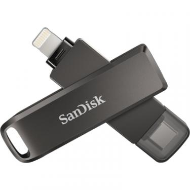 USB флеш накопитель SanDisk 128GB iXpand Drive Luxe Type-C /Lightning Фото 2