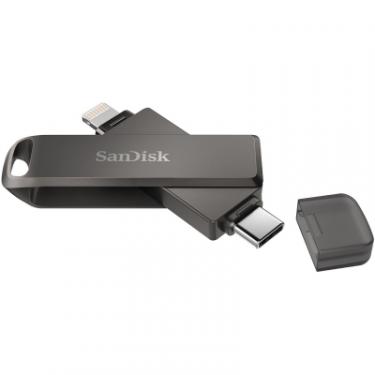 USB флеш накопитель SanDisk 128GB iXpand Drive Luxe Type-C /Lightning Фото 5