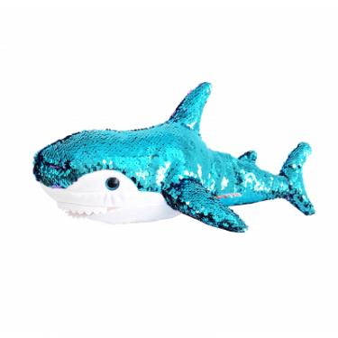 Мягкая игрушка Fancy Акула подруга Blahaj с пайетками 49 см Фото