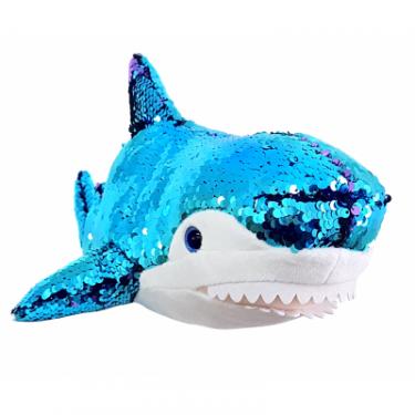 Мягкая игрушка Fancy Акула подруга Blahaj с пайетками 49 см Фото 1