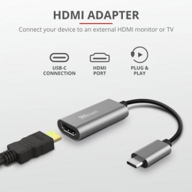 Переходник Trust USB-C to HDMI Adapter Фото 5