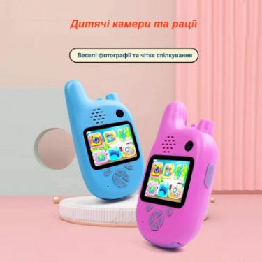 Интерактивная игрушка XoKo Цифровой детский фотоаппарат Walkie Talkie Рация и Фото 7