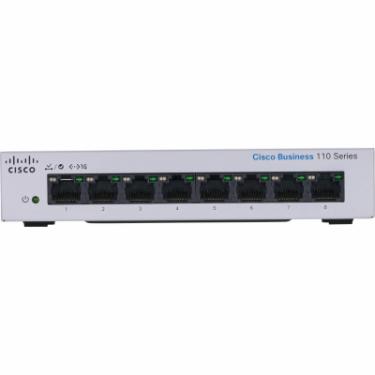 Коммутатор сетевой Cisco CBS110-8T-D-EU Фото 2