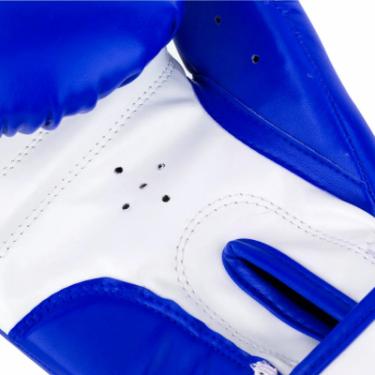 Боксерские перчатки PowerPlay 3004 JR 6oz Blue/White Фото 3