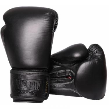 Боксерские перчатки PowerPlay 3014 12oz Black Фото