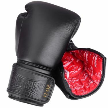Боксерские перчатки PowerPlay 3014 12oz Black Фото 6