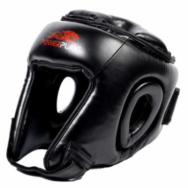 Боксерский шлем PowerPlay 3045 XL Black Фото 1