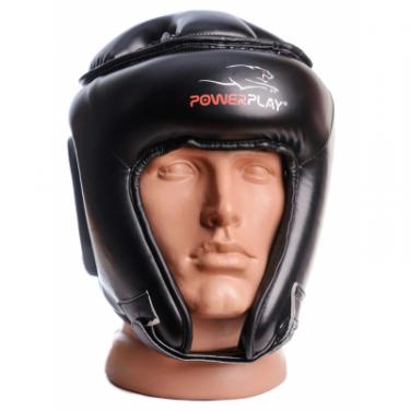 Боксерский шлем PowerPlay 3045 XL Black Фото 2